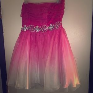 Pink homecoming dress